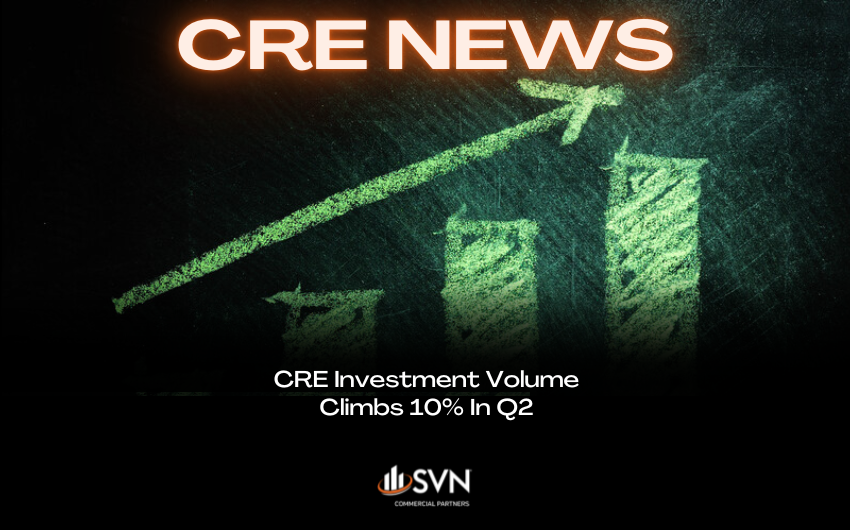 CRE Investment Volume Climbs 10% In Q2