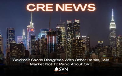 Goldman Sachs Disagrees With Other Banks, Tells Market Not To Panic About CRE