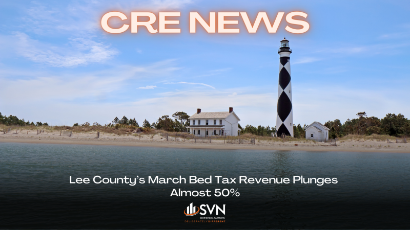 Lee County’s March Bed Tax Revenue Plunges Almost 50%