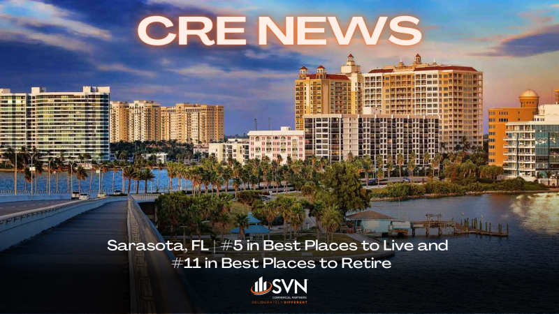 Sarasota, FL | #5 in Best Places to Live and  #11 in Best Places to Retire