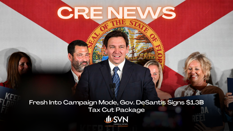 Fresh Into Campaign Mode, Gov. DeSantis Signs $1.3B Tax Cut Package