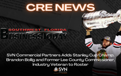 SVN Commercial Partners Adds Stanley Cup Champ, Brandon Bollig and Former Lee County Commissioner, Industry Veteran to Roster