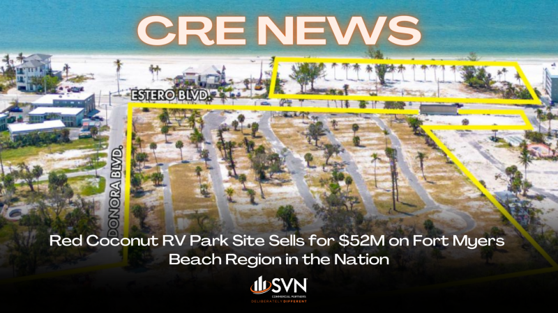Red Coconut RV Park Site Sells for $52M on Fort Myers Beach