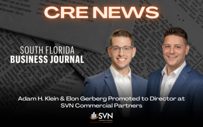 Adam H. Klein & Elon Gerberg Promoted to Director at SVN Commercial Partners