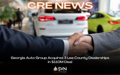Georgia Auto Group Acquires 3 Lee County Dealerships in $110M Deal