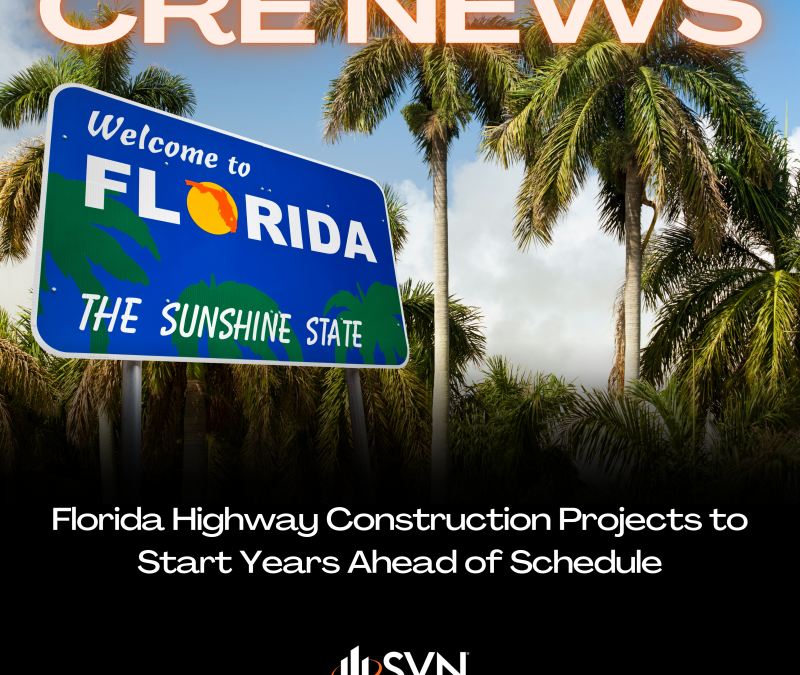 Florida Highway Construction Projects to Start Years Ahead of Schedule