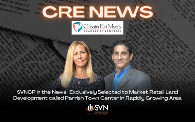 SVNCP in the News | Exclusively Selected to Market Retail Land Development called Parrish Town Center in Rapidly Growing Area