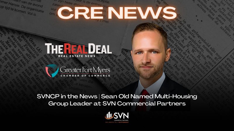 Sean Old Named Multi-Housing Group Leader at SVN Commercial Partners